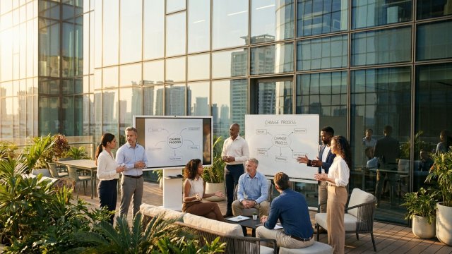 Quell der Veränderung: Wie Organisationen Wandel initiieren und nachhaltig gestalten