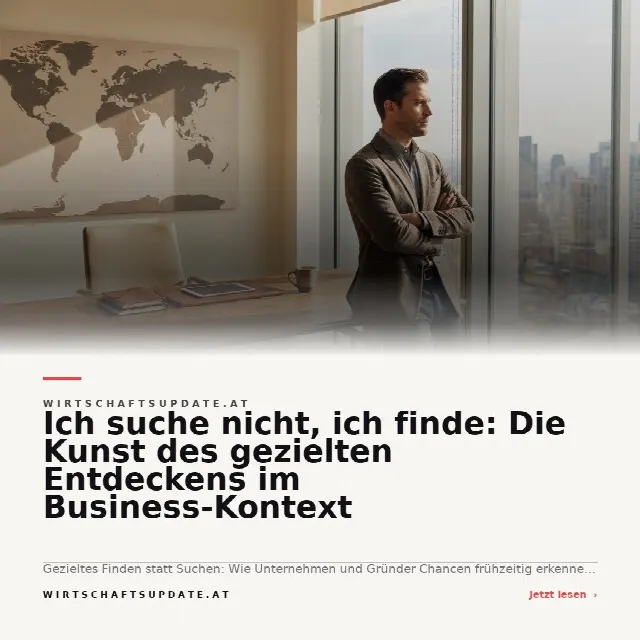 Share-Card fuer Ich suche nicht, ich finde: Die Kunst des gezielten Entdeckens im Business-Kontext