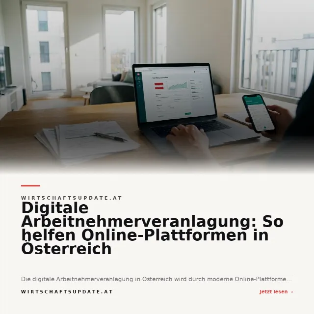 Share-Card fuer Digitale Arbeitnehmerveranlagung: So helfen Online-Plattformen in Österreich
