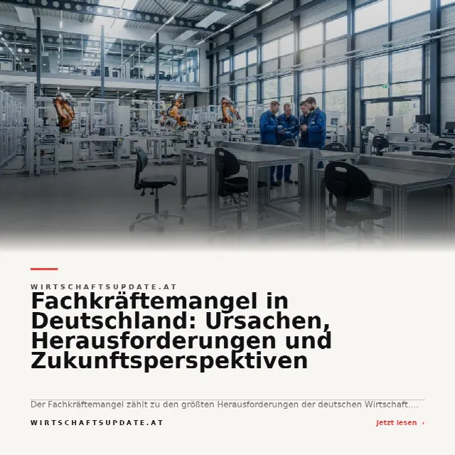 Share-Card fuer Fachkräftemangel in Deutschland: Ursachen, Herausforderungen und Zukunftsperspektiven