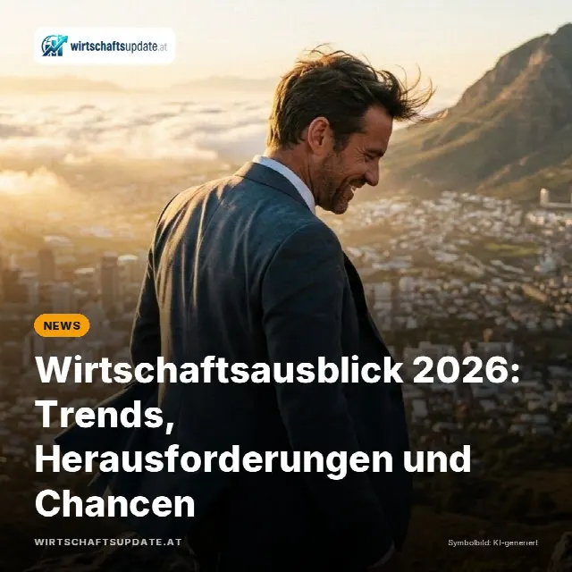 Share-Card fuer Wirtschaftsausblick 2026: Trends, Herausforderungen und Chancen