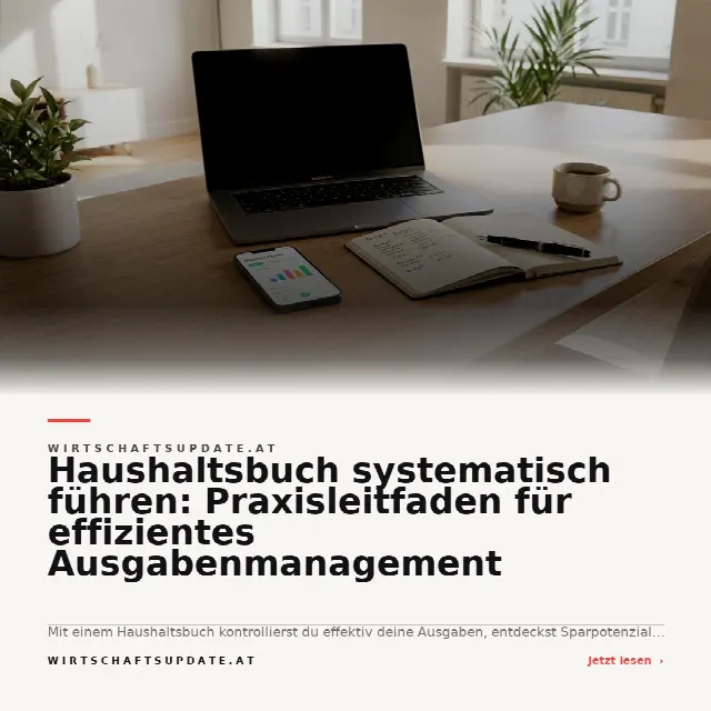 Share-Card fuer Haushaltsbuch systematisch führen: Praxisleitfaden für effizientes Ausgabenmanagement