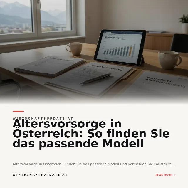 Share-Card fuer Altersvorsorge in Österreich: So finden Sie das passende Modell