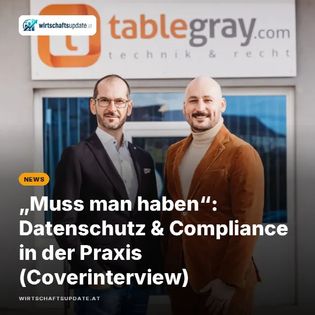 Share-Card fuer „Muss man haben“: Datenschutz & Compliance in der Praxis (Coverinterview)