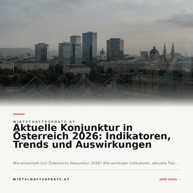 Share-Card fuer Aktuelle Konjunktur in Österreich 2026: Indikatoren, Trends und Auswirkungen