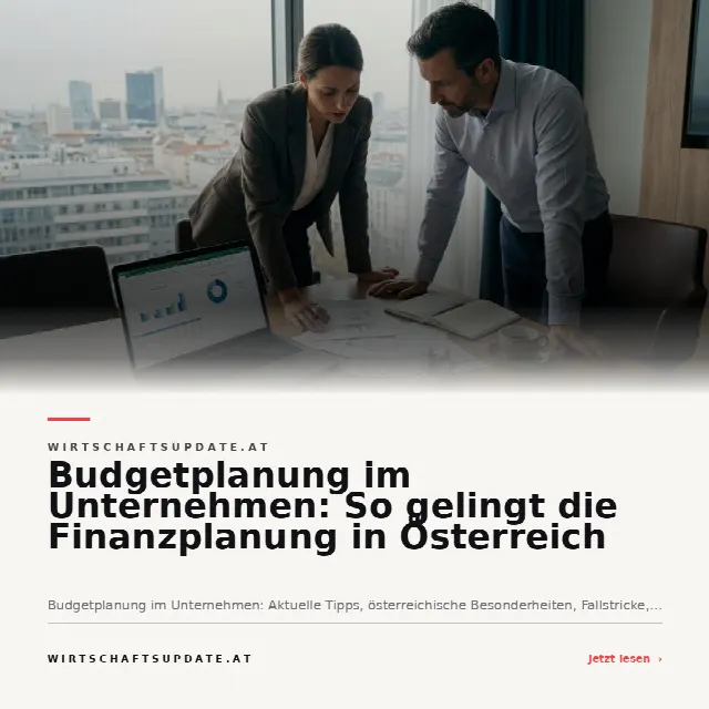 Share-Card fuer Budgetplanung im Unternehmen: So gelingt die Finanzplanung in Österreich