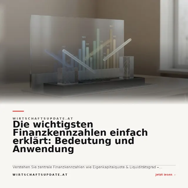 Share-Card fuer Die wichtigsten Finanzkennzahlen verständlich erklärt: Bedeutung und Anwendung