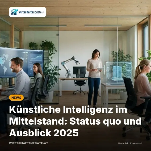 Share-Card fuer Künstliche Intelligenz im Mittelstand: Status quo und Ausblick 2025