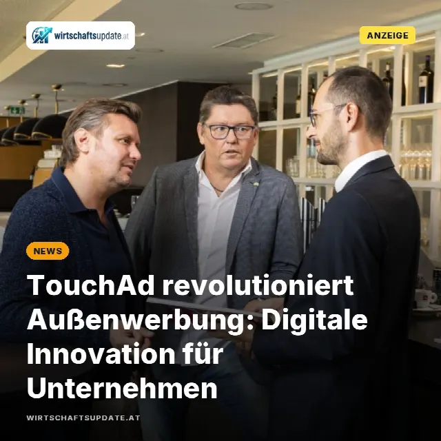 Share-Card fuer TouchAd revolutioniert Außenwerbung: Digitale Innovation für Unternehmen